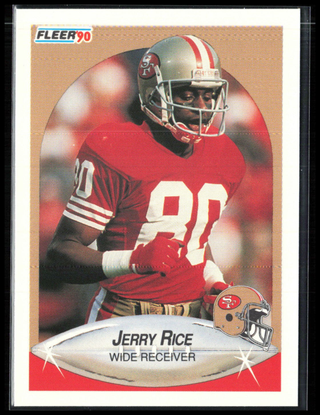 Jerry Rice 1990 Fleer