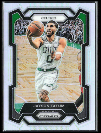 Jayson Tatum Silver Prizm