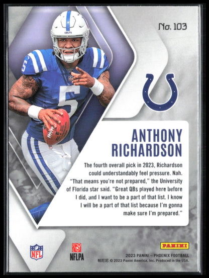 Anthony Richardson RC Silver