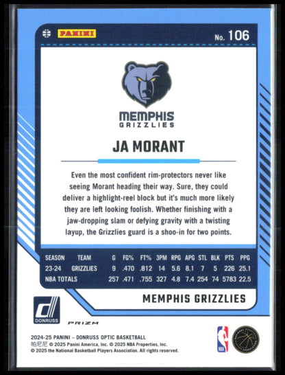 Ja Morant Blue Velocity