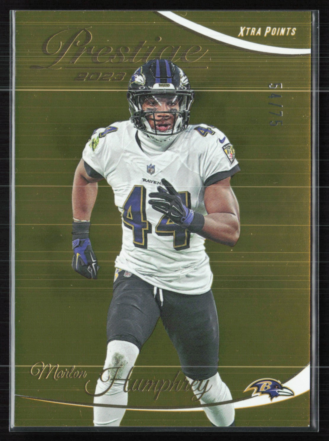Marlon Humphrey Gold /75 Xtra Points