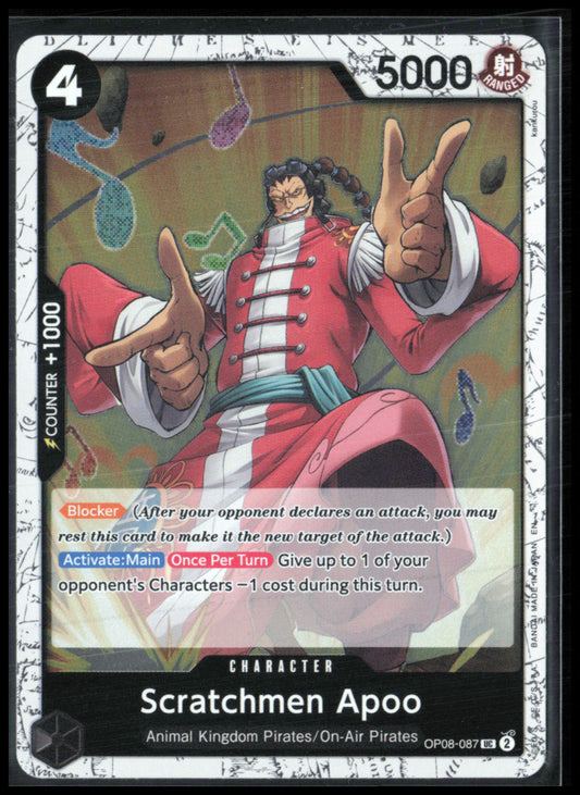 Scratchmen Apoo Uncommon Holo (One Piece)
