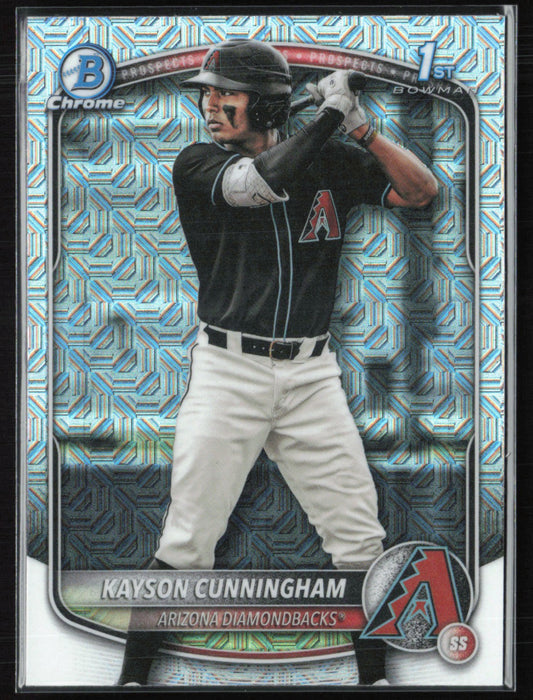 Kayson Cunningham 1st Bowman Mojo