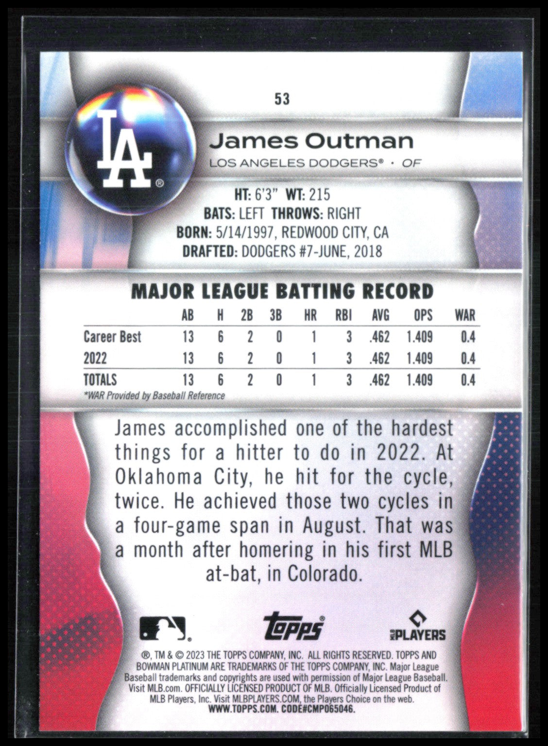 James Outman RC