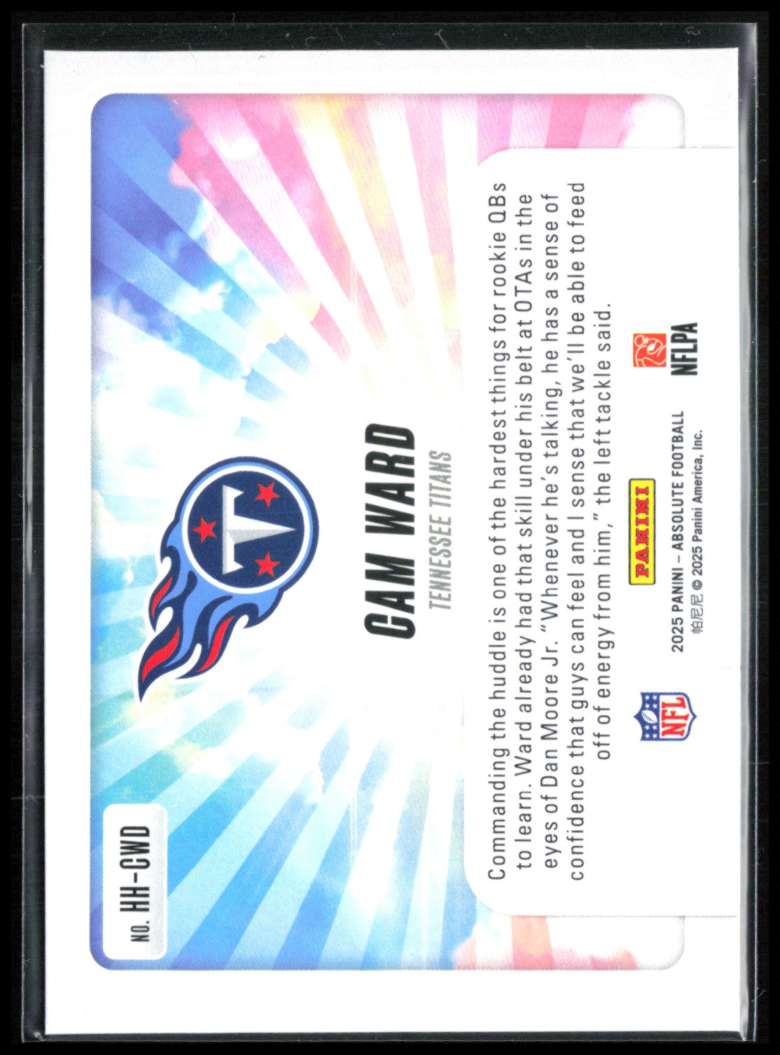 Cam Ward RC