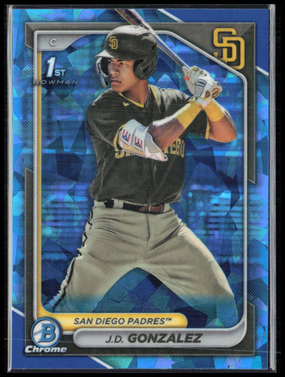 JD Gonzalez 1st Bowman Sapphire