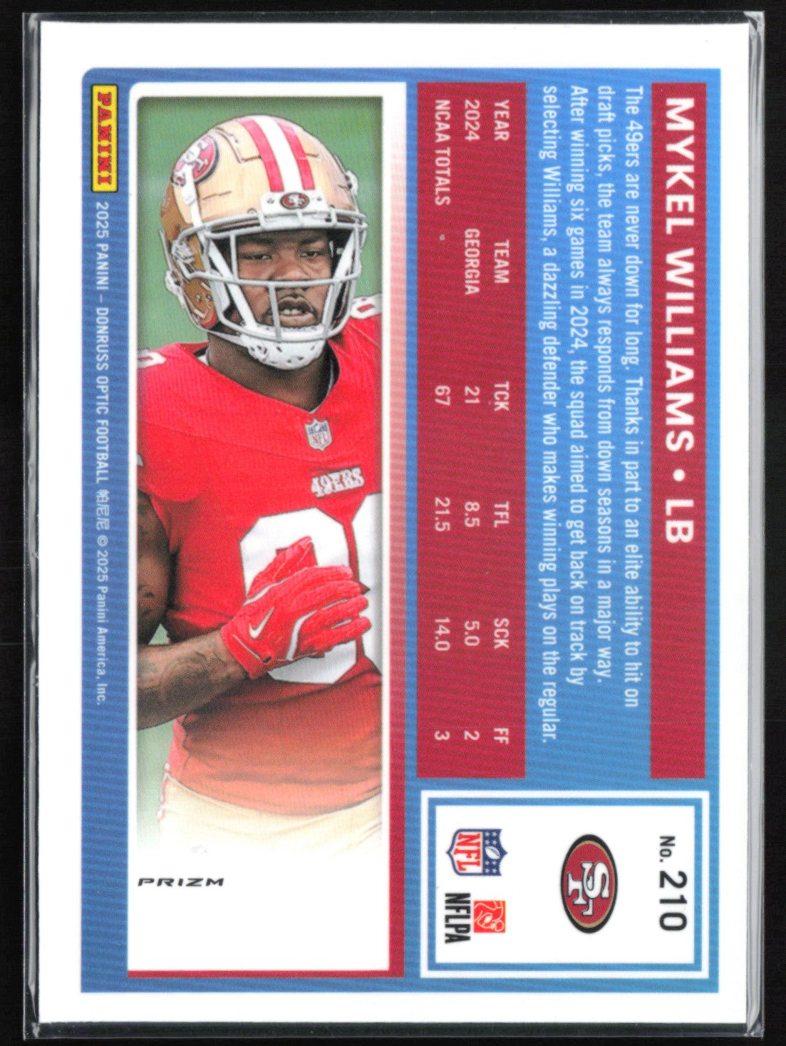 Mykel Williams RC Stars holo