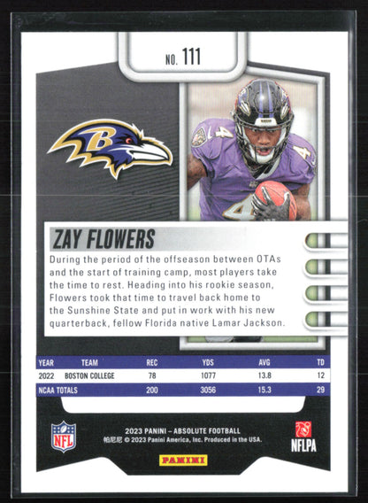 Zay Flowers RC