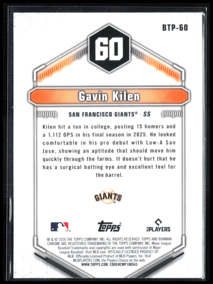 Gavin Kilen Top 100
