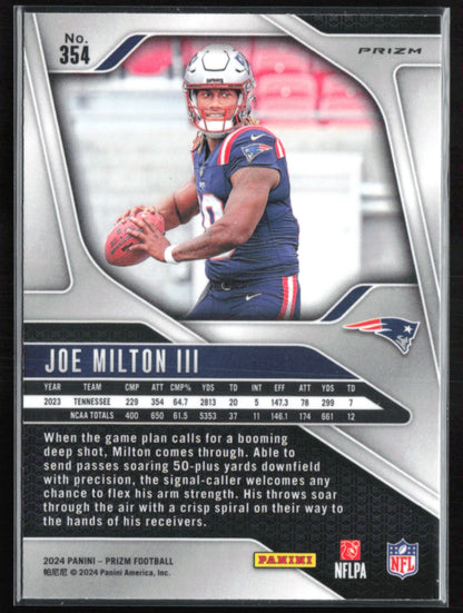 Joe Milton III RC Pink Wave