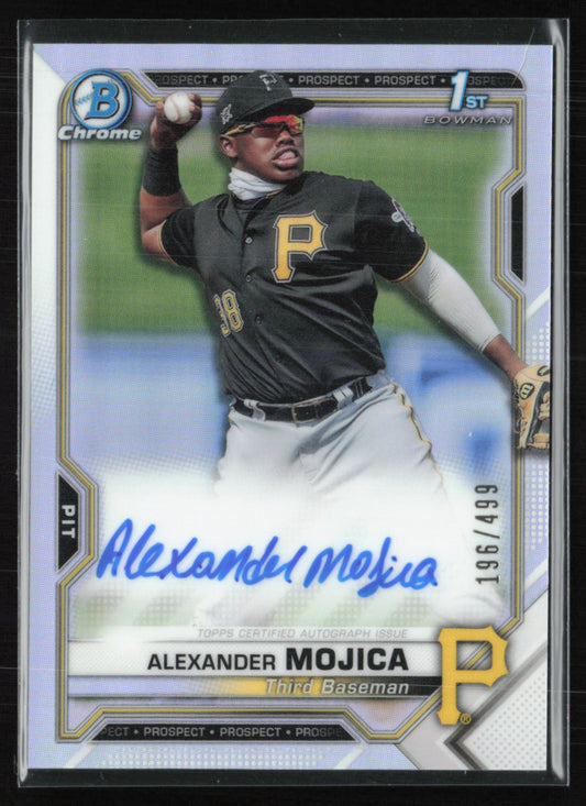Alexander Mojica 1st Bowman Auto /499