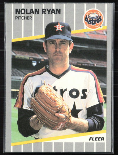 Nolan Ryan 1989 Fleer