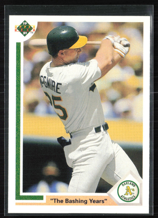 Mark McGwire 1991 UD