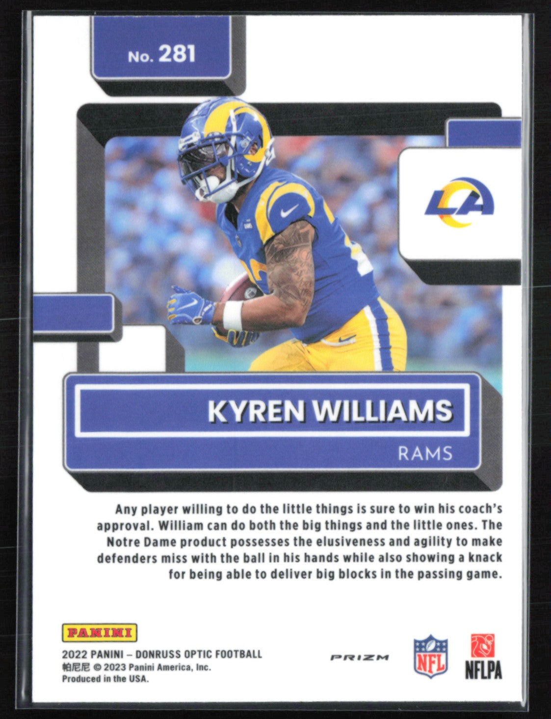 Kyren Williams RC Pink Holo