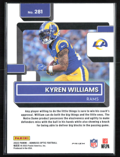 Kyren Williams RC Pink Holo