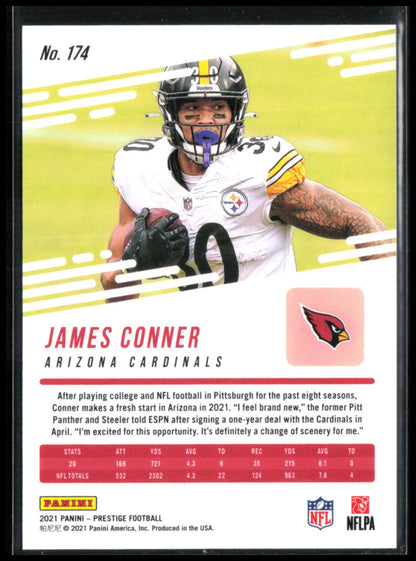 James Conner Blue /249 Xtra Points