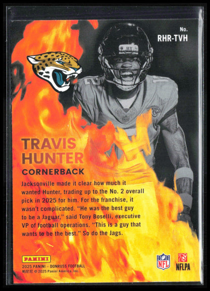 Travis Hunter RC Red Hot Rookies