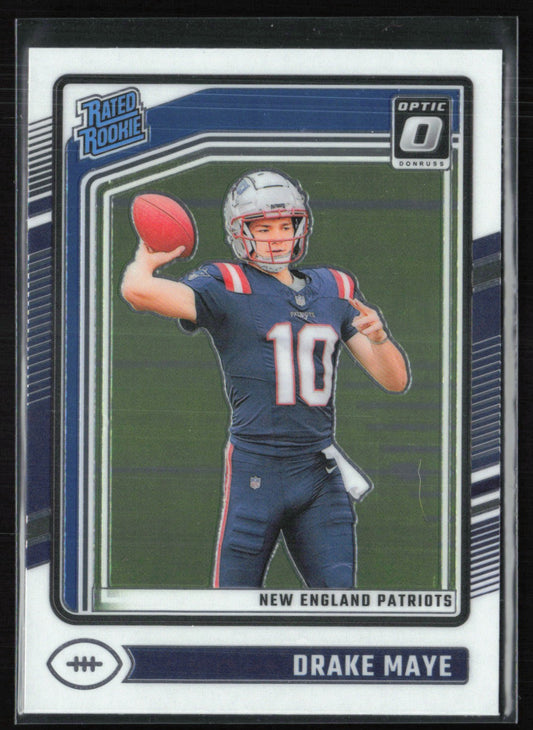 Drake Maye RC Optic Rated Rookie