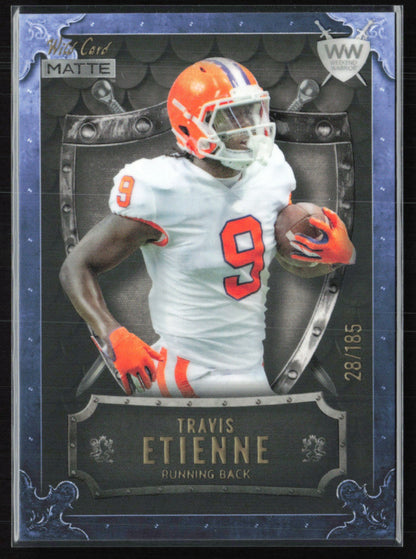 Travis Etienne /185 Wild Card Matte