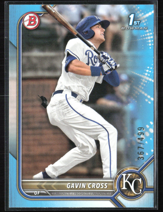Gavin Cross 1st Bowman Sky Blue /499