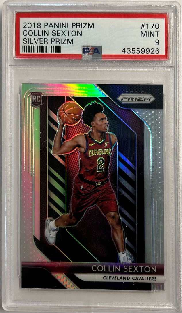 2018 Panini Prizm Prizms Silver 170 Collin Sexton RC Silver