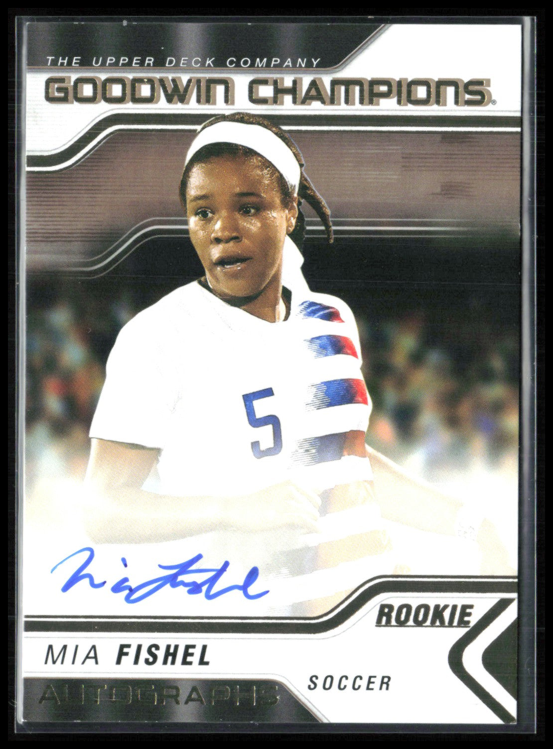 Mia Fishel RC Auto 2023 UD Goodwin Champions