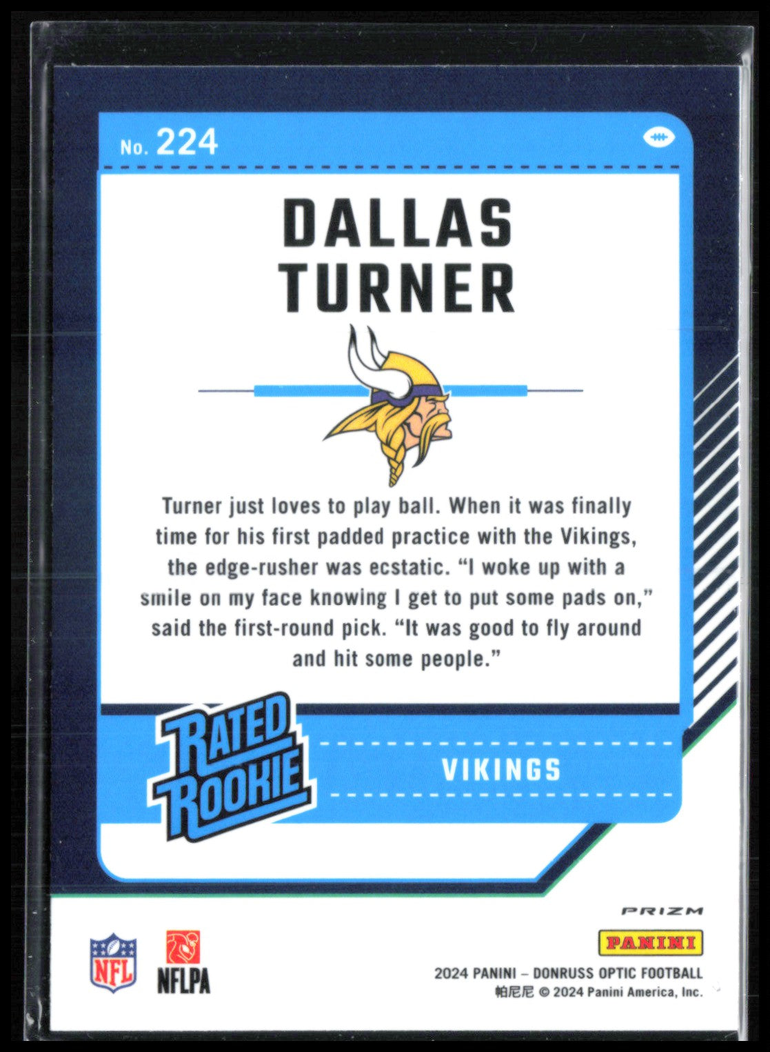 Dallas Turner RC Purple Shock