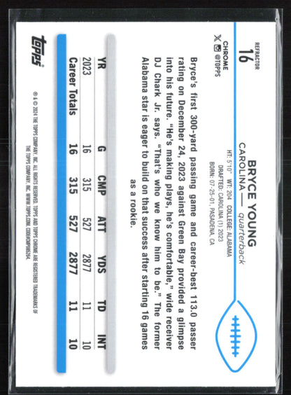 Bryce Young Refractor