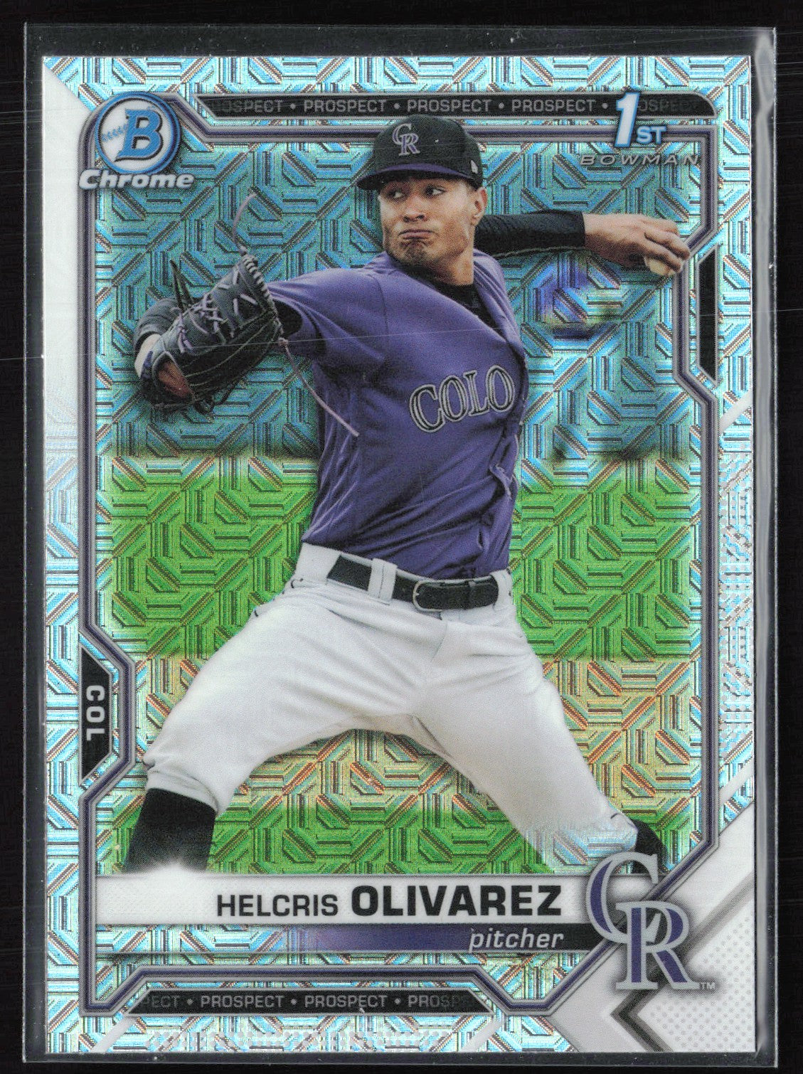 Helcris Olivarez 1st Bowman Mojo