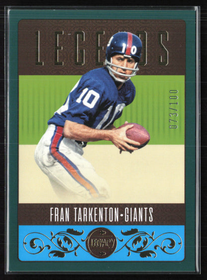 Fran Tarkenton /100 Legends