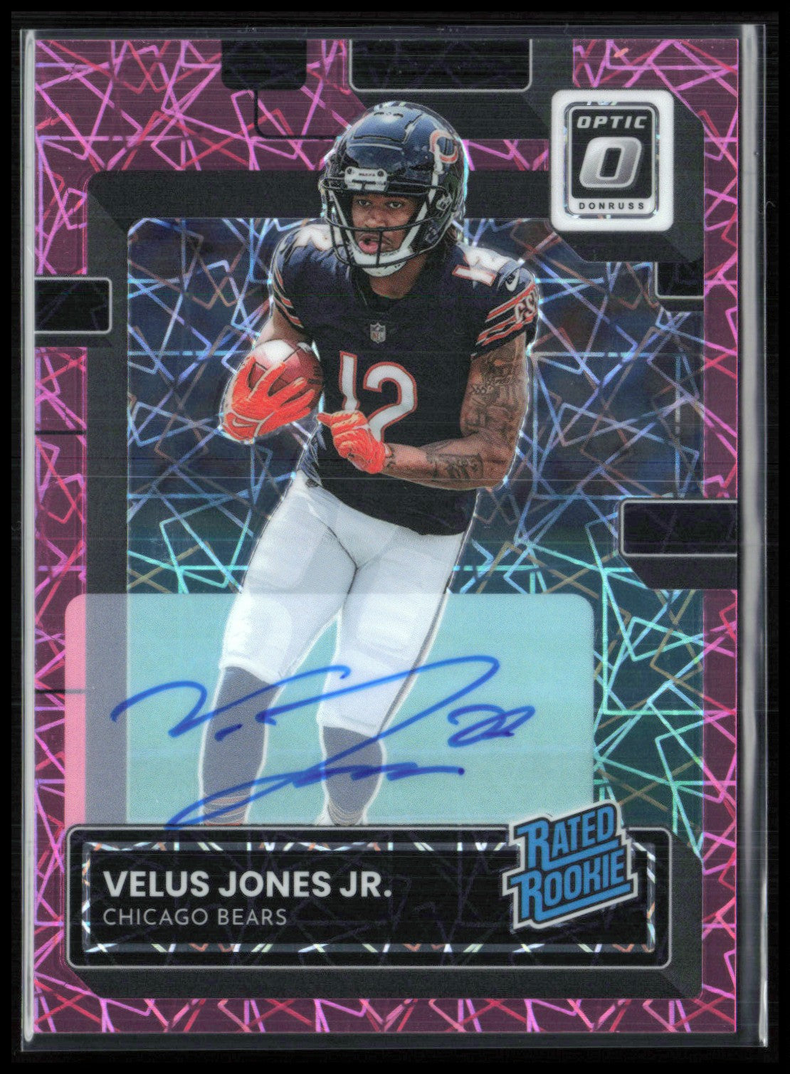 Velus Jones Jr. RC Auto Pink Velocity /50