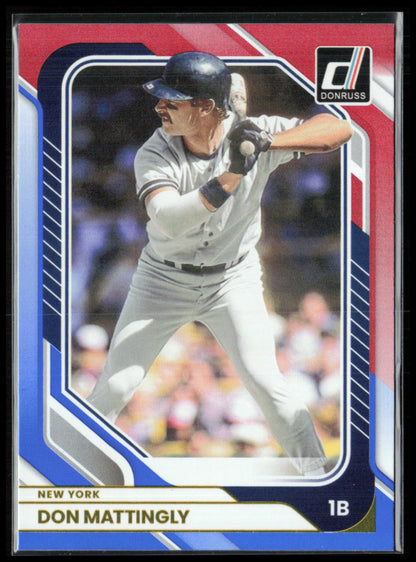 Don Mattingly Red Blue