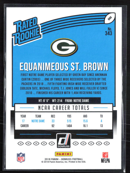 Equanimeous St. Brown RC