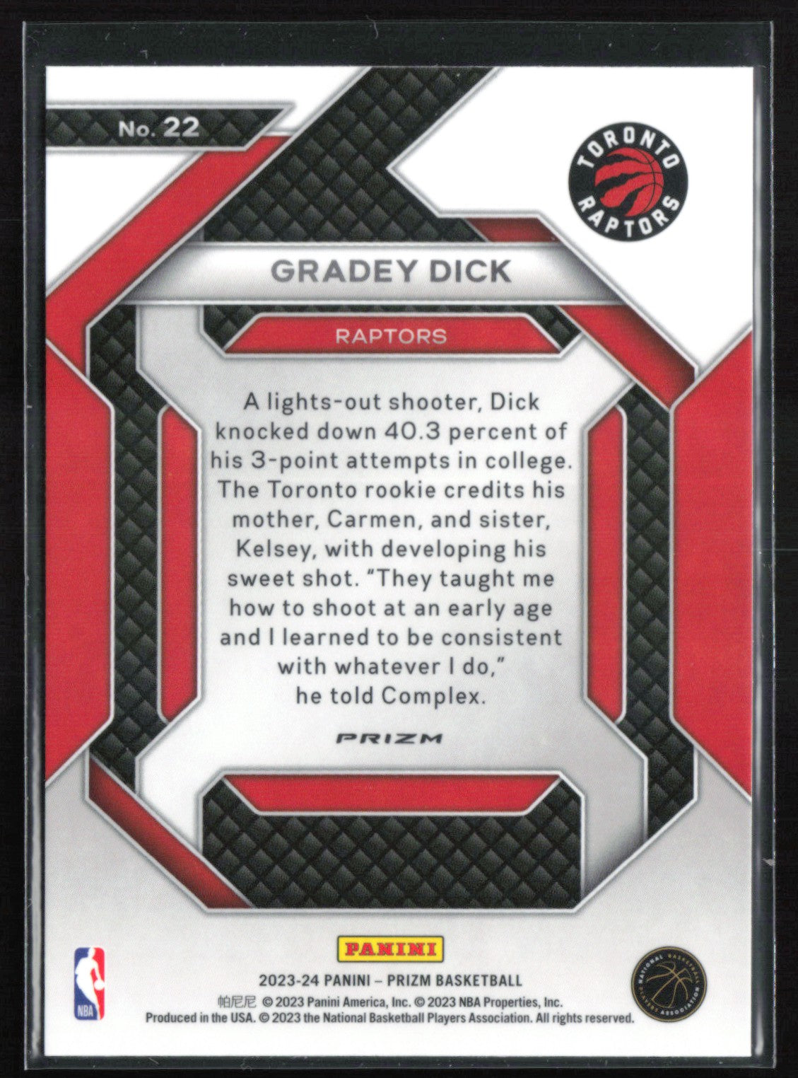 Gradey Dick RC Green