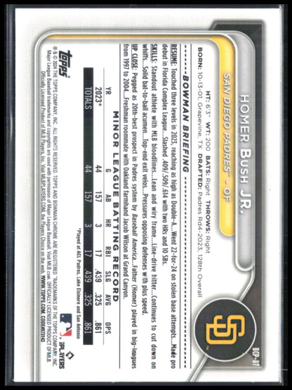 Homer Bush Jr. Sapphire Prospects