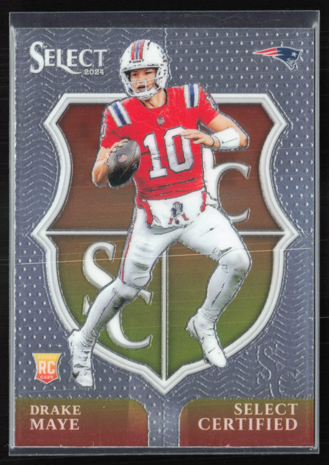 Drake Maye RC Select Certified