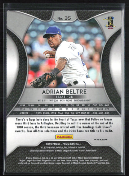 Adrian Beltre Red
