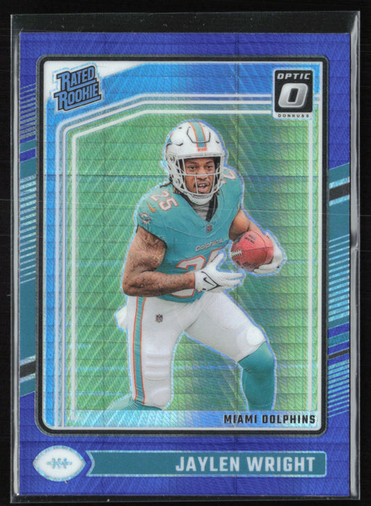 Jaylen Wright RC Blue Hyper