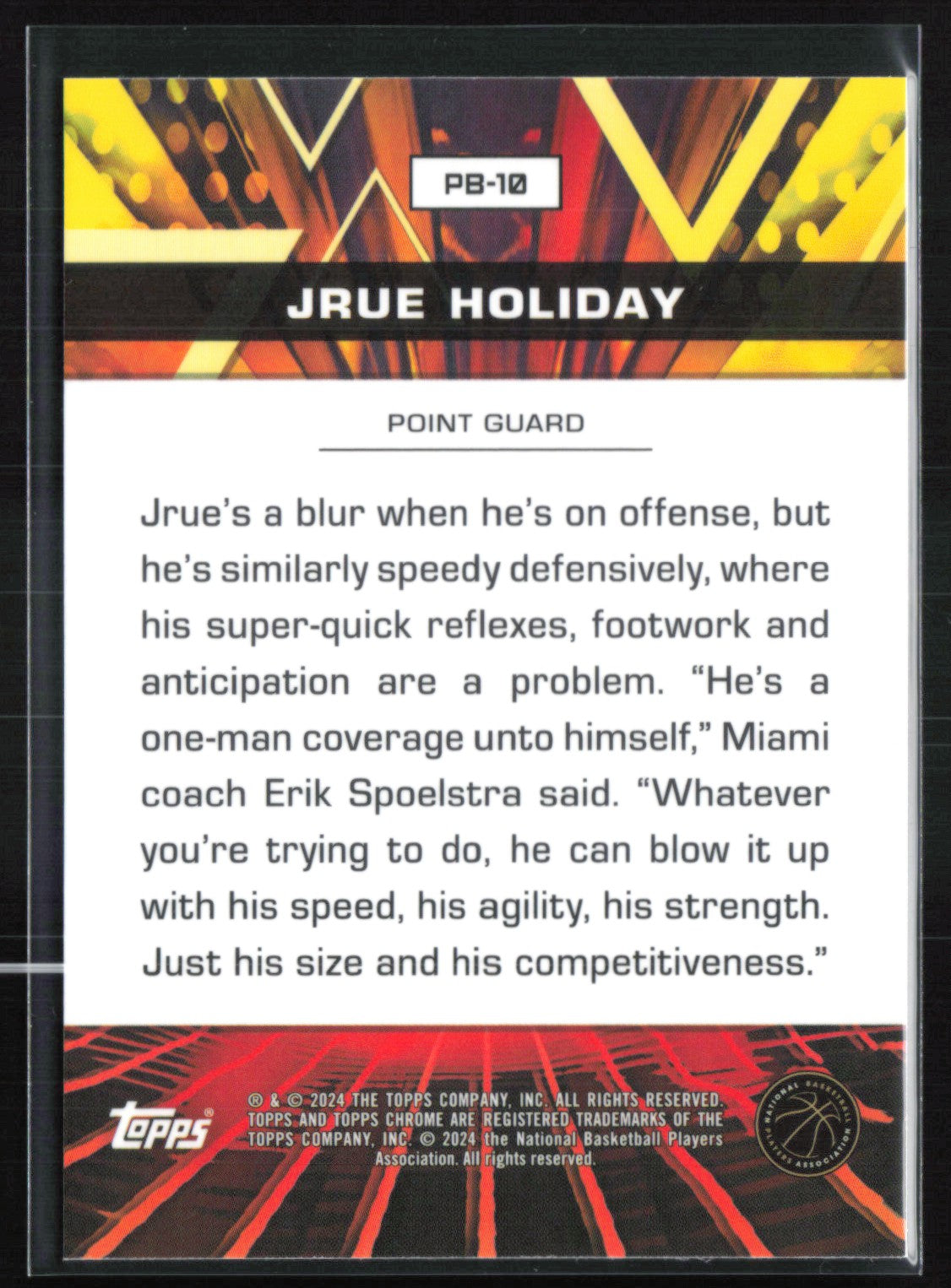 Jrue Holiday Power Boosters