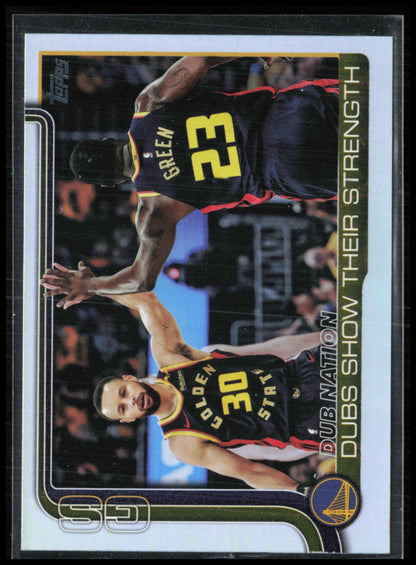 Dubs Nation: Dubs Show Their Strength Rainbow Foil