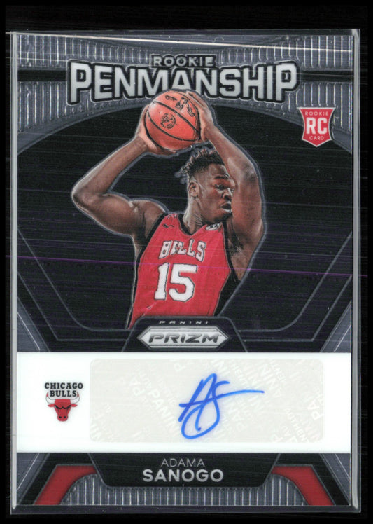 Adama Sanogo RC Auto Rookie Penmanship