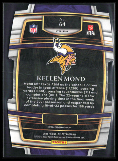 Kellen Mond RC Silver