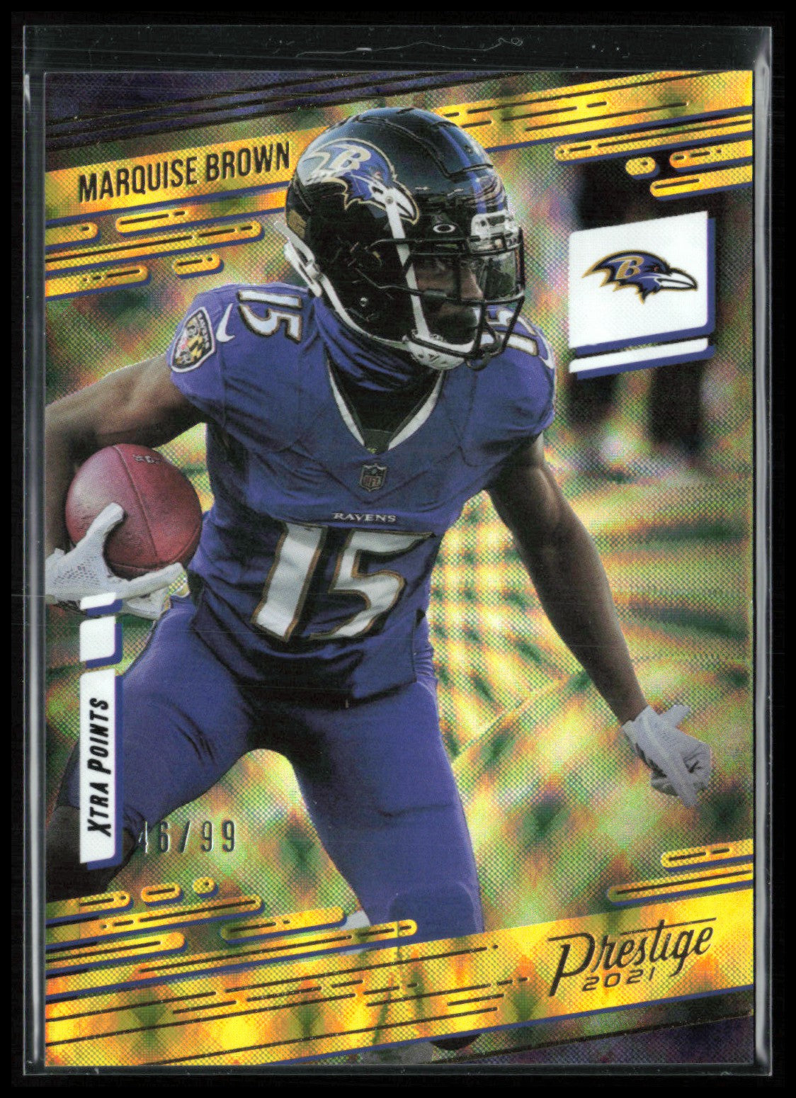 Marquise Brown Yellow /99 2021 Prestige