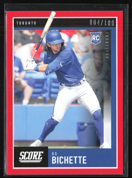 Bo Bichette RC /100 Red