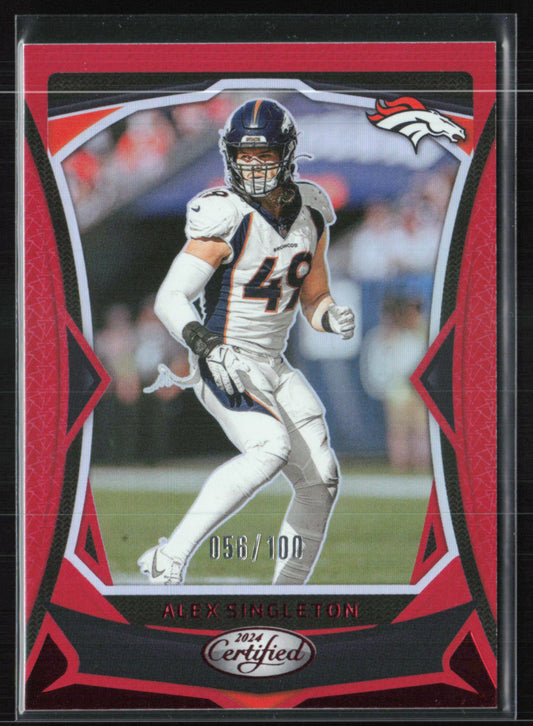 Alex Singleton Red Mirror /100