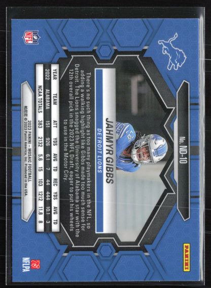 Jahmyr Gibbs RC Debut