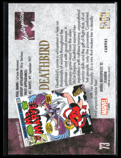 Deathbird Canvas 1992 Marvel Masterpieces