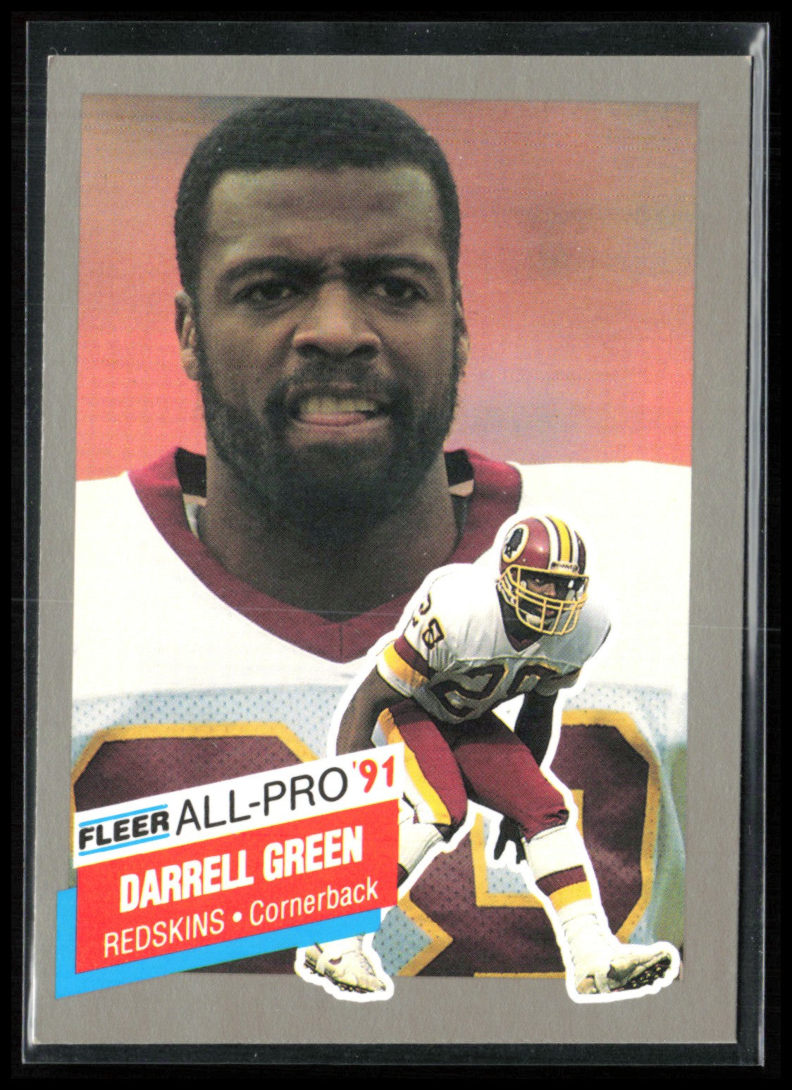 Darrell Green 1991 Fleer