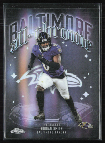 Roquan Smith All-Chrome Refractor