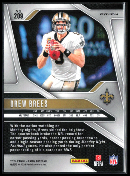Drew Brees Orange Laser